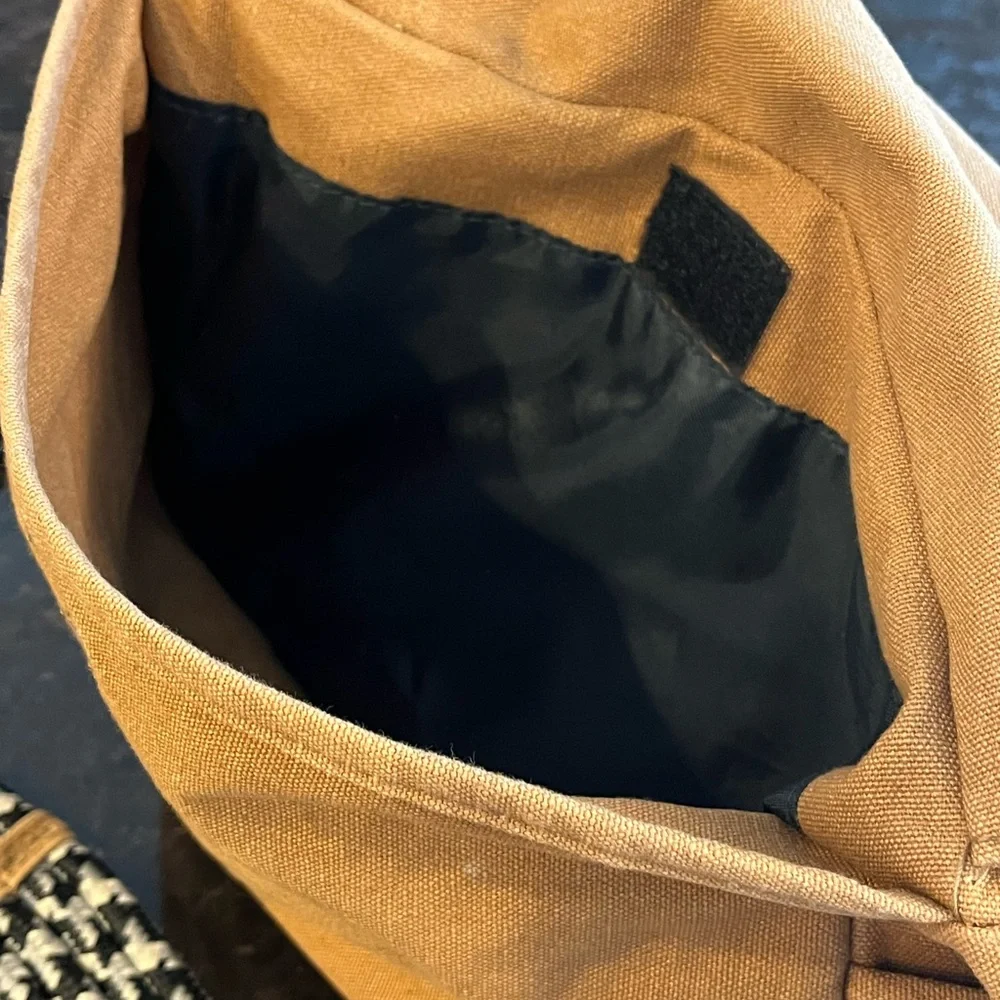 KAVU Tan Canvas Messenger Bag